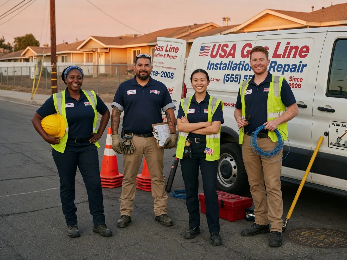 Gas Line Installation company in Marshalltown, IA